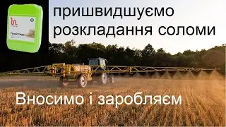 Вносимо Гумістерн® Деструктор стерні. Заробляємо в грунт.