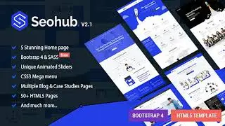 SEOhub - Digital Marketing Agency HTML5 Template | Themeforest Website Templates and Themes