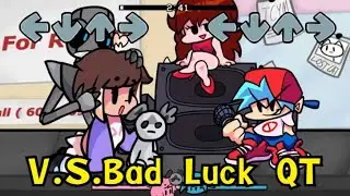 Friday Night Funkin' | V.S.Bad Luck QT FULL WEEK | Bonus Song 