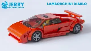 LEGO Lamborghini Diablo instructions (MOC 