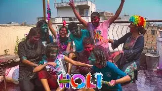 HOLI Haiiiii.....😁 || Holi Vlog || RAMP walk || shobhitsketches