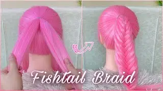 Fishtail braid tutorial for beginners | Tutorial #19 |