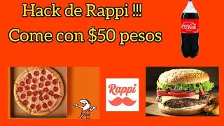 cómo comer con solo $50 pesos en Rappi