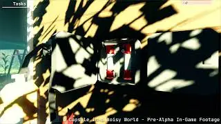 A Capsule in a Noisy World - Pre-Alpha In-Game Footage - Interacting with the Fuse Box [4K]