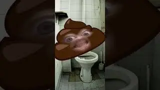 Какашка на унитазе поёт песенку 
