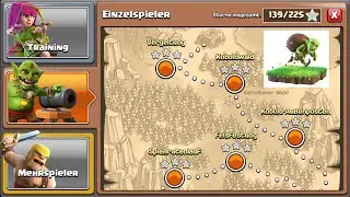 Clash of Clans: Möglichst viele Einzelspieler-Level nur mit Kobolden schaffen