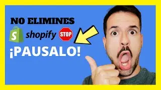 Cómo ELIMINAR en dos pasos mi cuenta de Shopify (ACTUALIZADO 2024) ✅