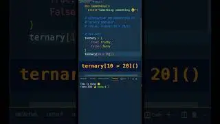 Ternary Operators in Python😧with Dictionaries😲!  