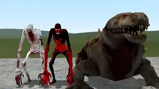SCP-096 ULTIMATE VS SCP-682!! Garrys Mod Sandbox
