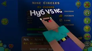 НУБ VS ХАРД ДЕМОНА! | ПРОШЁЛ NINE CIRCLES | Geometry Dash