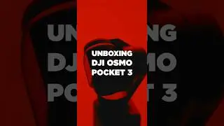 DJI POCKET 3 UNBOXING