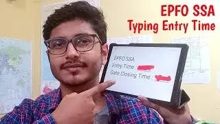 💥EPFO SSA- Typing Test ki Timing kya hai? 🤔
