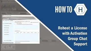 Rehost a License with Activation Group Chat Support