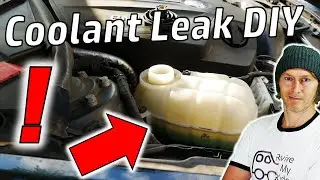 How to FIND A Coolant Leak (DIY) AND The 5 Most Likely Coolant Leak Areas!