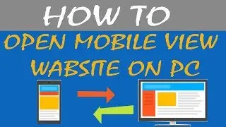 How To Open Mobile Sites On Pc Using Google  Chrome|Computer Me  Mobile view me website open kare.