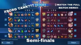 MCL TOURNAMENT SEMI-FINALS 3.0 || LUNOX GAMEPLAY || Mobile Legends