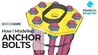 RCC Foundation Anchor Bolts in Structural Engineering? || Explained with 3D model
