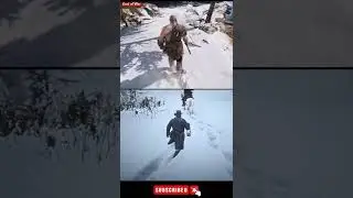 God Of War Vs RDR2 #short #rdr2 #godofwar #shorts