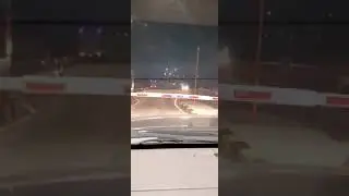 suasana perjalanan team gwm liandi memasuki jalan tol