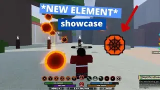 Shindo Life New Element Showcase!! [ROBLOX]