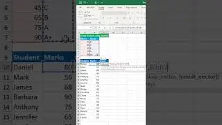 Grade students using LOOKUP in excel