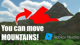 How to duplicate, move, and copy terrain in Roblox Studio