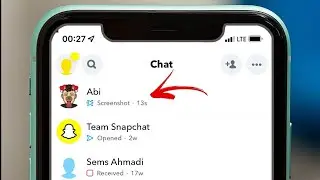 How to TAKE A SCREENSHOT On Snapchat On iPhone