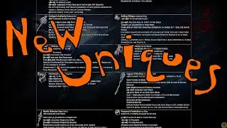 Reviewing / discussing all new 3.26 Uniques | Path of Exile