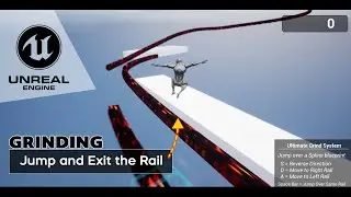 Sliding Rail Grinding Mechanic in Unreal Engine 5 | Update 1.6.5: New Features