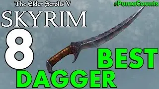 Top 8 Best One Handed Daggers In The Elder Scrolls Skyrim Remastered 