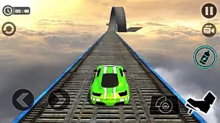IMPOSSIBLE CAR STUNT TRACKS 2020 - Android / iOS Gameplay - Car Racing Games
