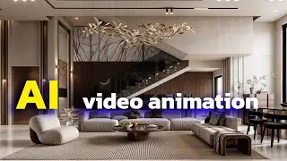 AI archviz animation