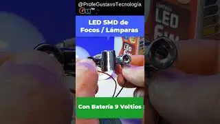 LED de Lámpara Focos Conexión #Short #led #circuitoselectricos #ledlamp #tecnología  #proyectos #SMD