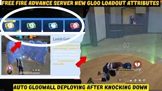 Free Fire Advance Server New Gloowall Loadout Attributes & New Character Skill 🔥 ff advance server 🎯