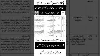 Pak Railway Police Jobs 2025 