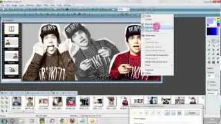 Como fazer foto capa simples para facebook/twitter pelo Photofiltre studio X.
