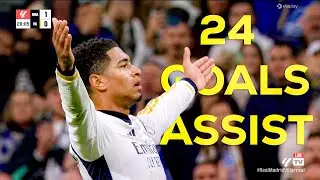 Jude Bellingham All 24 Goals and Assists For Real Madrid