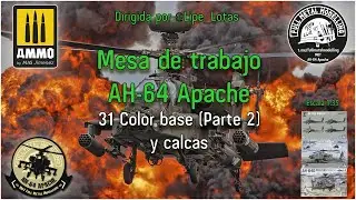 Mdt AH-64 Apache – 31 – Color base parte 2 y calcas