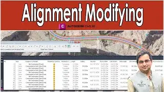 Editing Alignment and Alignment Geometry Editor AutoDesk Civil 3D