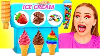 Mystery Ice Cream Challenge | Funny Food Situations by BaRaDa Challenge