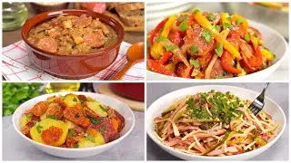 КОЛБАСА для горячего и вкусного блюда. 4 рецепта от Всегда Вкусно!