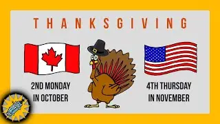 When is Thanksgiving? | Canada vs USA