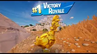 How a Golden Chicken won a game of Fortnite