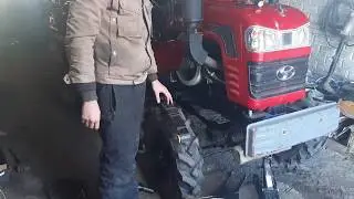 Ревизия после закрытия сезона. Замена втулок коренной рессоры мини-трактора Shifeng SF-244