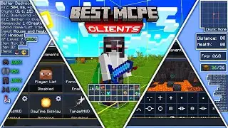 The Best Clients for Minecraft Bedrock 1.21+ | +FPS and HUD (MCPE/W10)