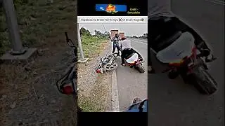 Hayabusa Ka Break Fail HoGya ❌ Fir Crash HoGya 😰 #hayabusa #crash #shorts #bike #rider#youtubeshorts