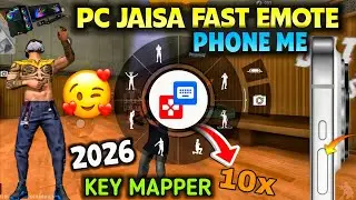Key Mapper App: PC-Style Fast Emotes 🔥 Volume Button Trick (2026)