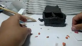 Паз 320203 из пластилина краш тест