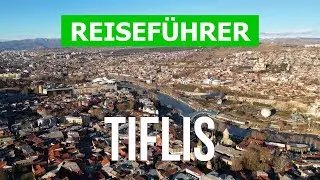Stadt Tiflis in 4k. Georgien, Tiflis zu besuchen