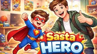 SASTA SPIDERMAN | Wait for it 🤣 | #vlog with my nephew | #spiderman